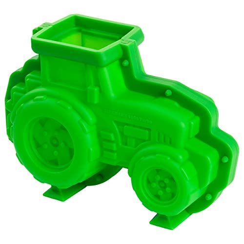 Traktor Backform Aus Silikon (Orange) – Wiederverwendbar Für Kuchen, Brot, Eis & Mehr