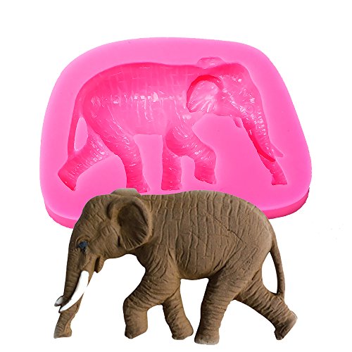 3D Silikonform Elefant | 3D Dickhäuter Silikonform | Rüseltier 3D Kuchenform | Elefant plätzchenausstecher | Kuchenform Dickhäuter | Backform Elefant | Rüsseltier Backform 