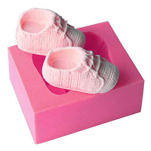 Silikon Baby Schuhe Backform | Kuchenform Baby Schuhe | Silikon Kuchenform Babyschuhe